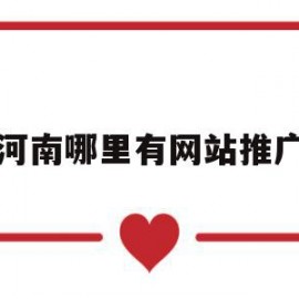 河南哪里有网站推广(河南哪里有网站推广的)