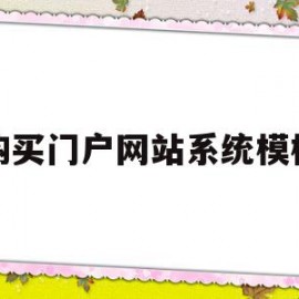 购买门户网站系统模板(购买门户网站系统模板怎么写)