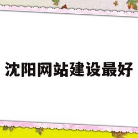沈阳网站建设最好(沈阳网站建设哪家做得好啊)