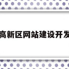 高新区网站建设开发(高新区网站建设开发有限公司)