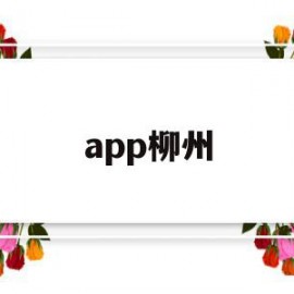 app柳州(app柳州银行)