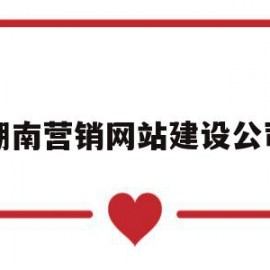 湖南营销网站建设公司(湖南网络营销公司)