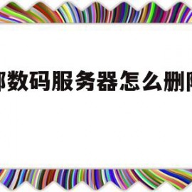 西部数码服务器怎么删除域名(西部数码的域名怎么解析到阿里云)