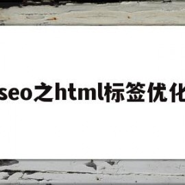 seo之html标签优化(seo网站标签都是什么作用)