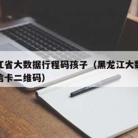 黑龙江省大数据行程码孩子（黑龙江大数据行程通信卡二维码）