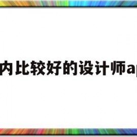 包含国内比较好的设计师app的词条