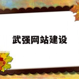 武强网站建设(武强县公众信息网站)