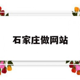 石家庄做网站(石家庄做网站软件)