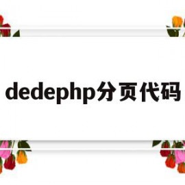 dedephp分页代码(分页jsp)