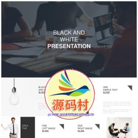 欧美风格商务工作计划书汇报总结PPT模板下载