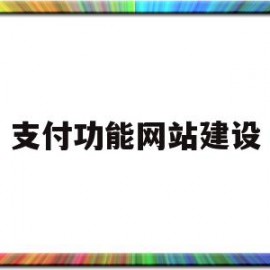 支付功能网站建设(网站的支付系统怎么做)