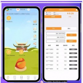 新版算力区块链念佛挖矿资金盘源码 带商城带曲线图 