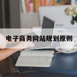 电子商务网站规划原则(电子商务网站规划原则不包括)