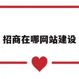 招商在哪网站建设(招商网站平台有哪些)