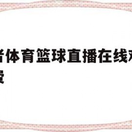 王者体育篮球直播在线观看免费(王者体育篮球直播在线观看免费视频)