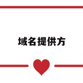 域名提供方(域名向谁申请)