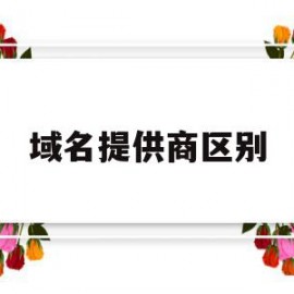 域名提供商区别(域名cn和com有什么区别)