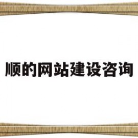 顺的网站建设咨询(顺网科技5866客服人工电话)