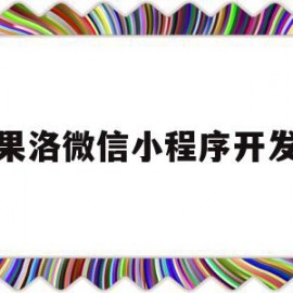 果洛微信小程序开发(果洛微信小程序开发怎么样)