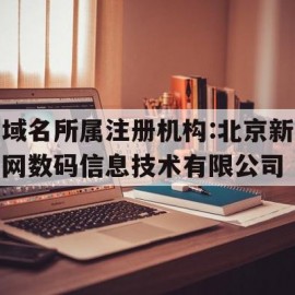 域名所属注册机构:北京新网数码信息技术有限公司的简单介绍