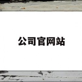 公司官网站(企业公司官网)