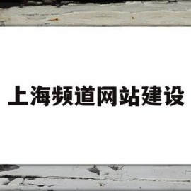 上海频道网站建设(上海频道列表)