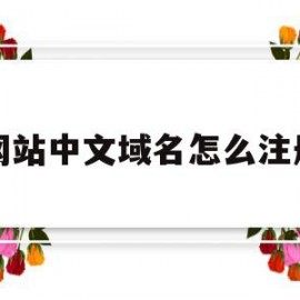 网站中文域名怎么注册(网站中文域名怎么注册账号)