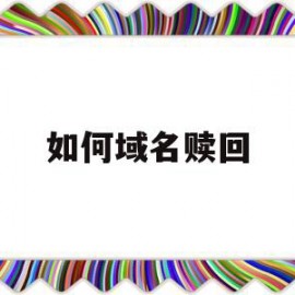 如何域名赎回(域名高价赎回的费用)