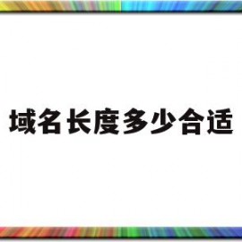 域名长度多少合适(域名的长度可以超过256个字符吗)