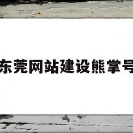 东莞网站建设熊掌号(东莞网站建设服务怎么选)