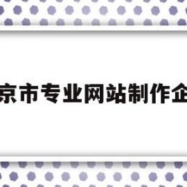北京市专业网站制作企业(北京专注网站建设)
