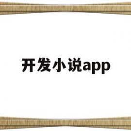 开发小说app(开发小说app能赚钱吗)