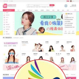 价值318元discuz商业模板 整形美容医院风格 GBK+UTF8 dz x3.4模板下载