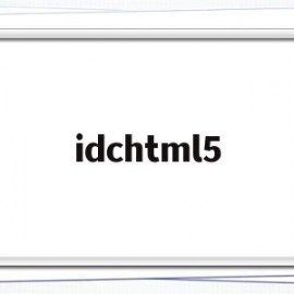idchtml5的简单介绍