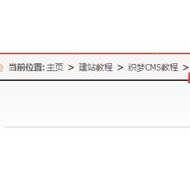 织梦如何去掉当前位置{dede:field name='position' /}最后的分隔符>