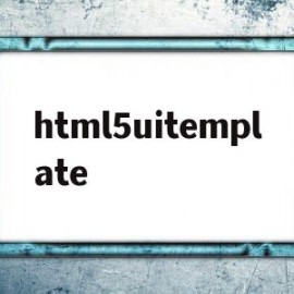 关于html5uitemplate的信息