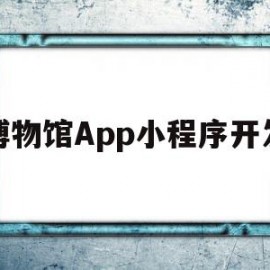 博物馆App小程序开发(博物馆app小程序开发方案)
