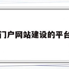 门户网站建设的平台(门户网站建设开发)