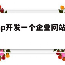 php开发一个企业网站价格(php开发一个企业网站价格是多少)