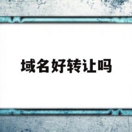 域名好转让吗(域名正规转让流程)