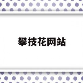 攀技花网站(攀科技真的是好难)