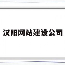 汉阳网站建设公司(汉阳网站建设公司地址)