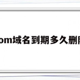 com域名到期多久删除(服务站到期里面域名还能找回吗)