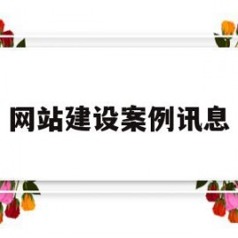 网站建设案例讯息(网站建设案例讯息怎么写)