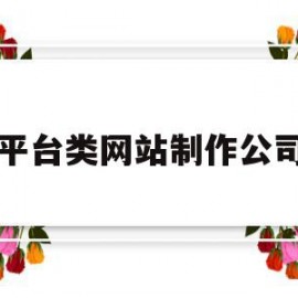 平台类网站制作公司(如何建设网站制作平台)