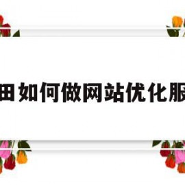福田如何做网站优化服务(深圳网站做优化哪家公司好)