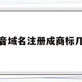 拼音域名注册成商标几类(注册域名是全拼好还是字母好)