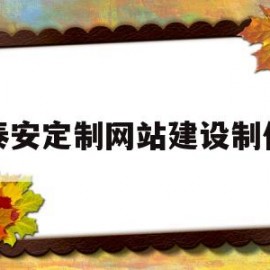 泰安定制网站建设制作(泰安工装定制)