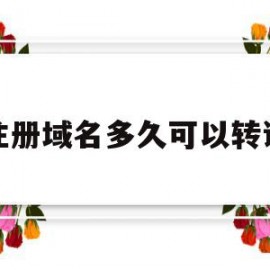 注册域名多久可以转让(域名注册多久后可以备案)