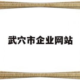 武穴市企业网站(企业网站优化)